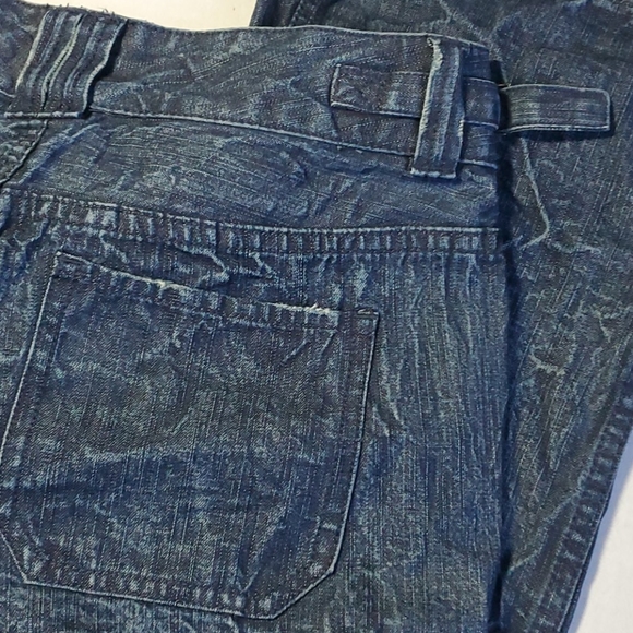 VTG Ralph Lauren stone wash denim blue jeans adjustable buckle waist flap button - Picture 5 of 12